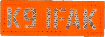 K9-IFAK Patch | Neon Orange