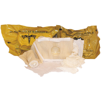OLAES® MODULAR Bandage | Trauma Bandage | 10cm x 3m | Flach (in Lagen)