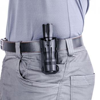 360 Grad drehbare Taschenlampe Holster mit Gürtelclip Taschenlampe Tasche 