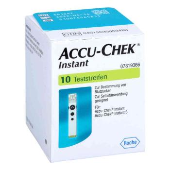 Accu-Chek® Instant Teststreifen I 10 Stück / Packung