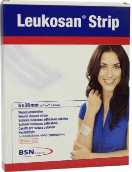 Leukosan® Strip, 6 x 38 mm steril