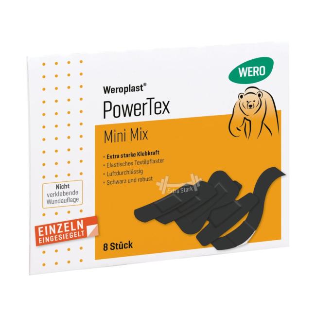 Pflasterset PowerTex Mini Mix, 8 tlg