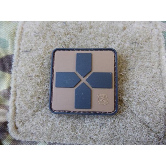 Medic Patch | Farbe: Coyote | 40mm | JTG 3D Rubber Patch