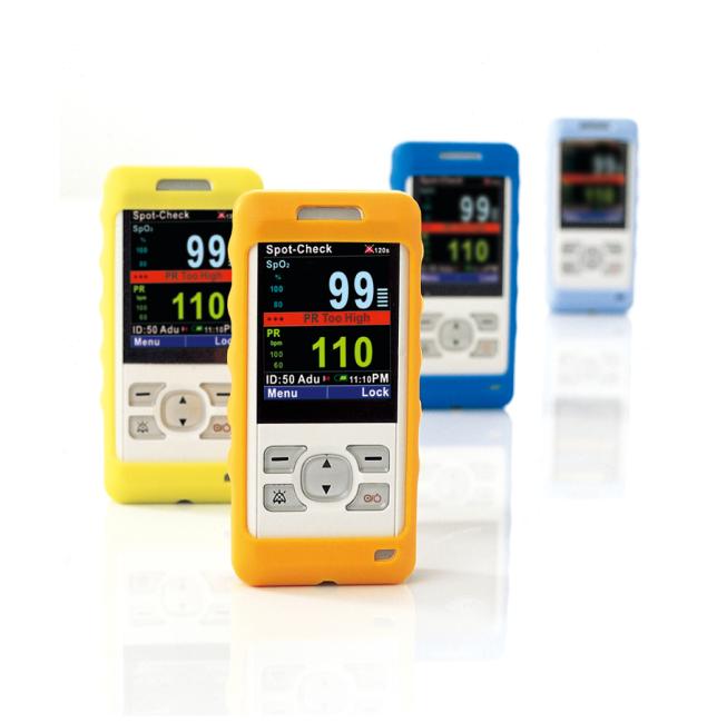 Schutzhülle für Pulsoximeter PM-60 I Farbe: Gelb