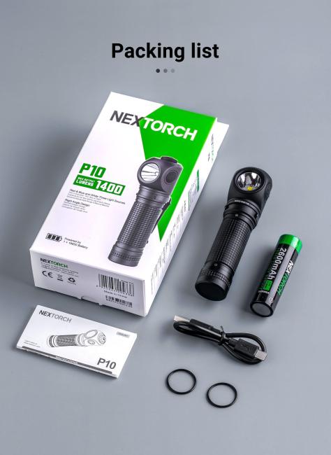 NEXTORCH® P10 Multifunktions-LED-Winkellampe