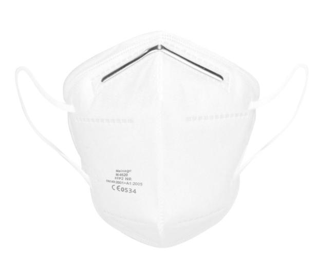 AEROprotective Atemschutzmaske FFP 2 NR ohne Ventil I Packung mit 20 Stück